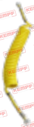 150298 Kempf Wendelflex "EXTREM" M18x1,5 gelb, l= 3.500 mm